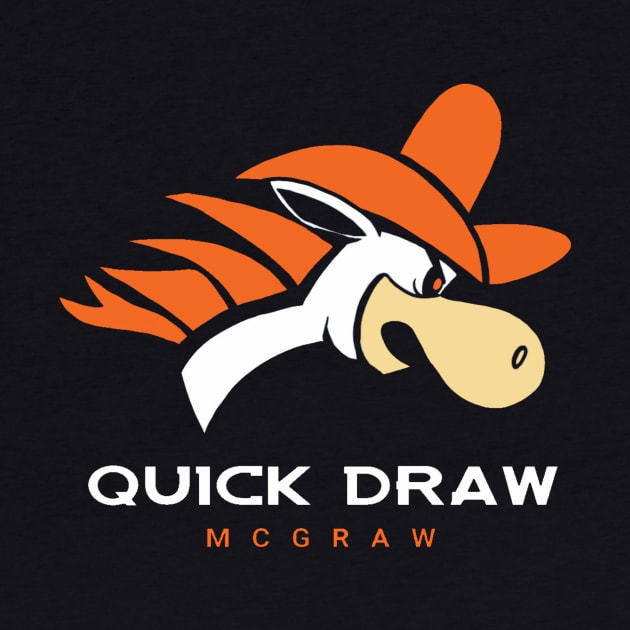 Broncos vs Quick Draw McGraw by AndrewKennethArt